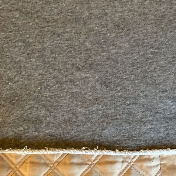 525 America Knitted Gray Sweatshirt Top with Pleated Shoulder & Long Sleeve. - Picture 4 of 7